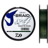 Шнур DAIWA J-Braid X4 0,33мм 135м Dark green 12741-033RU